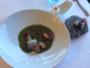 Michelin Star Food in Il Vescavado