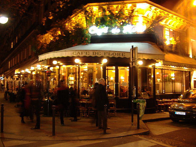 640px-Cafe_de_Flore_at_night.JPG